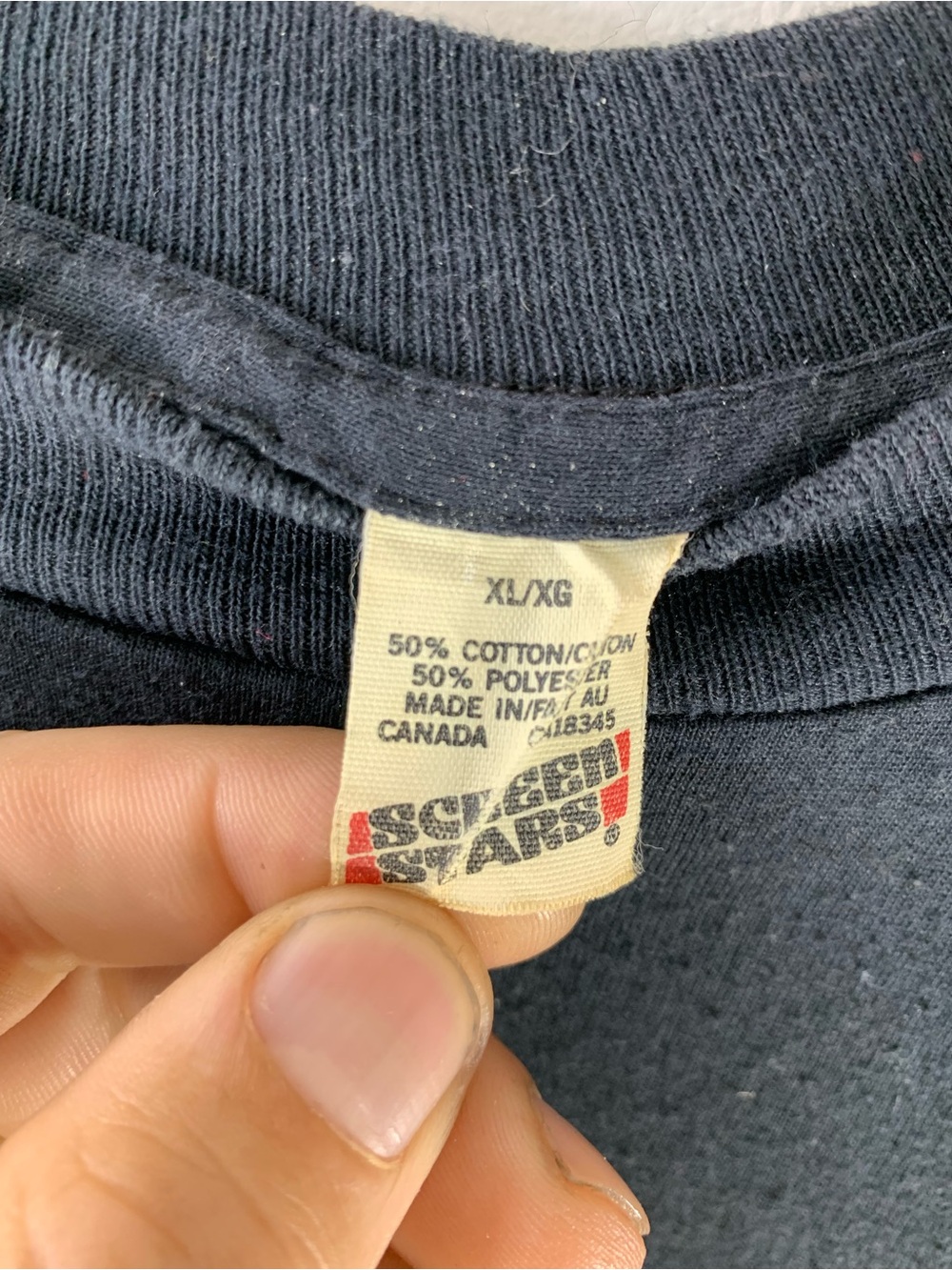Vintage 1989 Rolling stones Canadian Tour Concert T Shirt - Picture 6 of 6